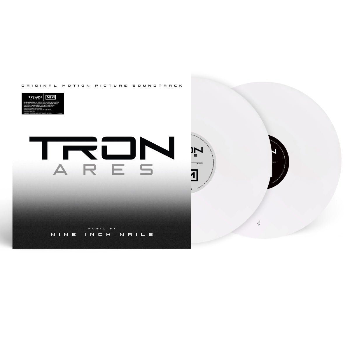 Tron: Ares (Original Motion Picture Soundtrack) (White) [2LP] Vinyl Record