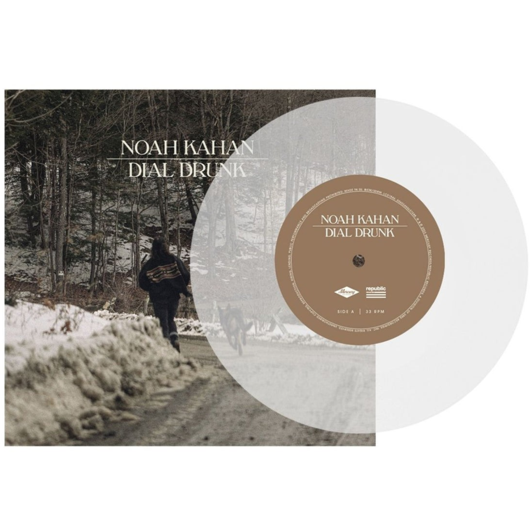 Dial Drunk (Limited Edition, Clear Vinyl) [Import] (7" Single) Vinyl Record