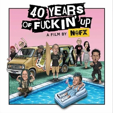 PRE-ORDER NOFX - 40 Years of Fuckin' Up (Original Soundtrack) Music CD