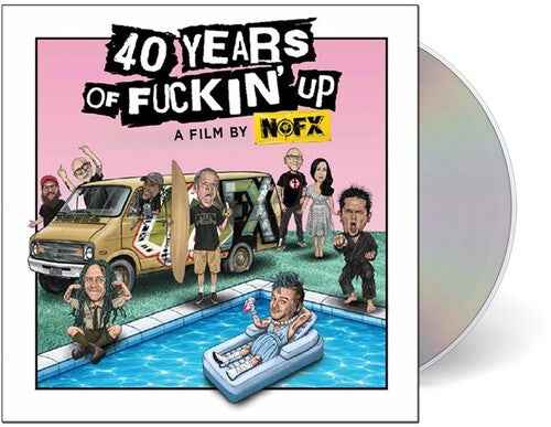 PRE-ORDER NOFX - 40 Years of Fuckin' Up (Original Soundtrack) Music CD