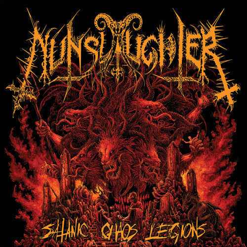 Nunslaughter - Satanic Chaos Legions (Indie Exclusive) [Orange Vinyl] Vinyl Record