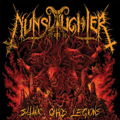 Nunslaughter - Satanic Chaos Legions (Indie Exclusive) [Orange Vinyl] [Vinyl] Vinyl Record