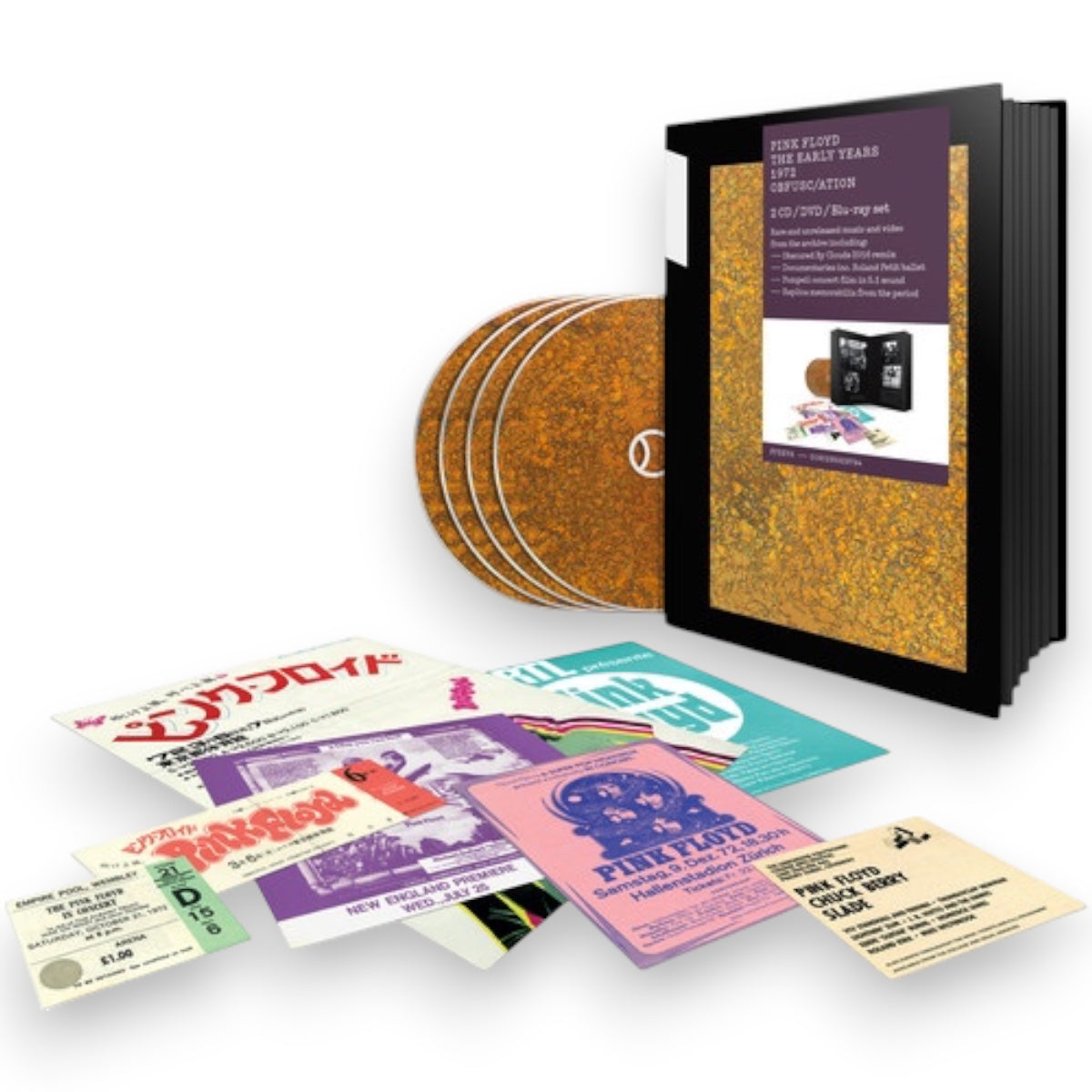 Pink Floyd – 1972 Obfusc/Ation (2-CD/DVD/Blu-ray) Music CD