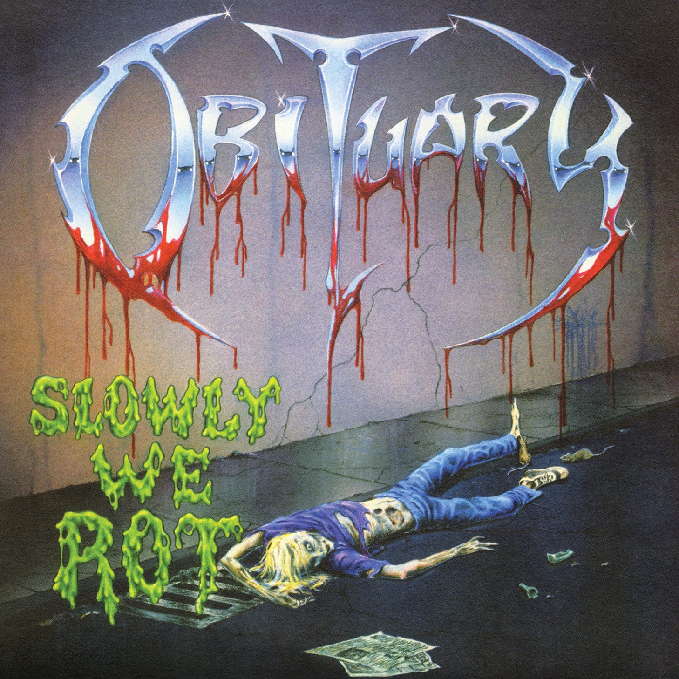 Obituary - Slowly We Rot (BLUE VINYL) |