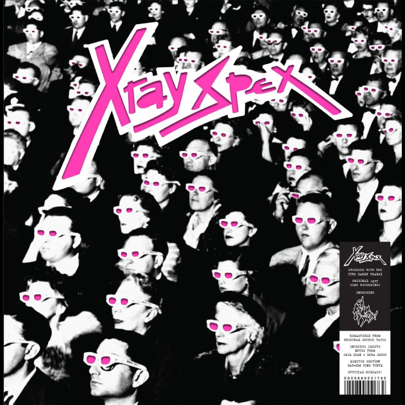 X-Ray Spex - Obsessed With You (The Early Years) (INDIE EXCLUSIVE, DAY-GLO PINK VINYL) [Vinyl] Vinyl Record