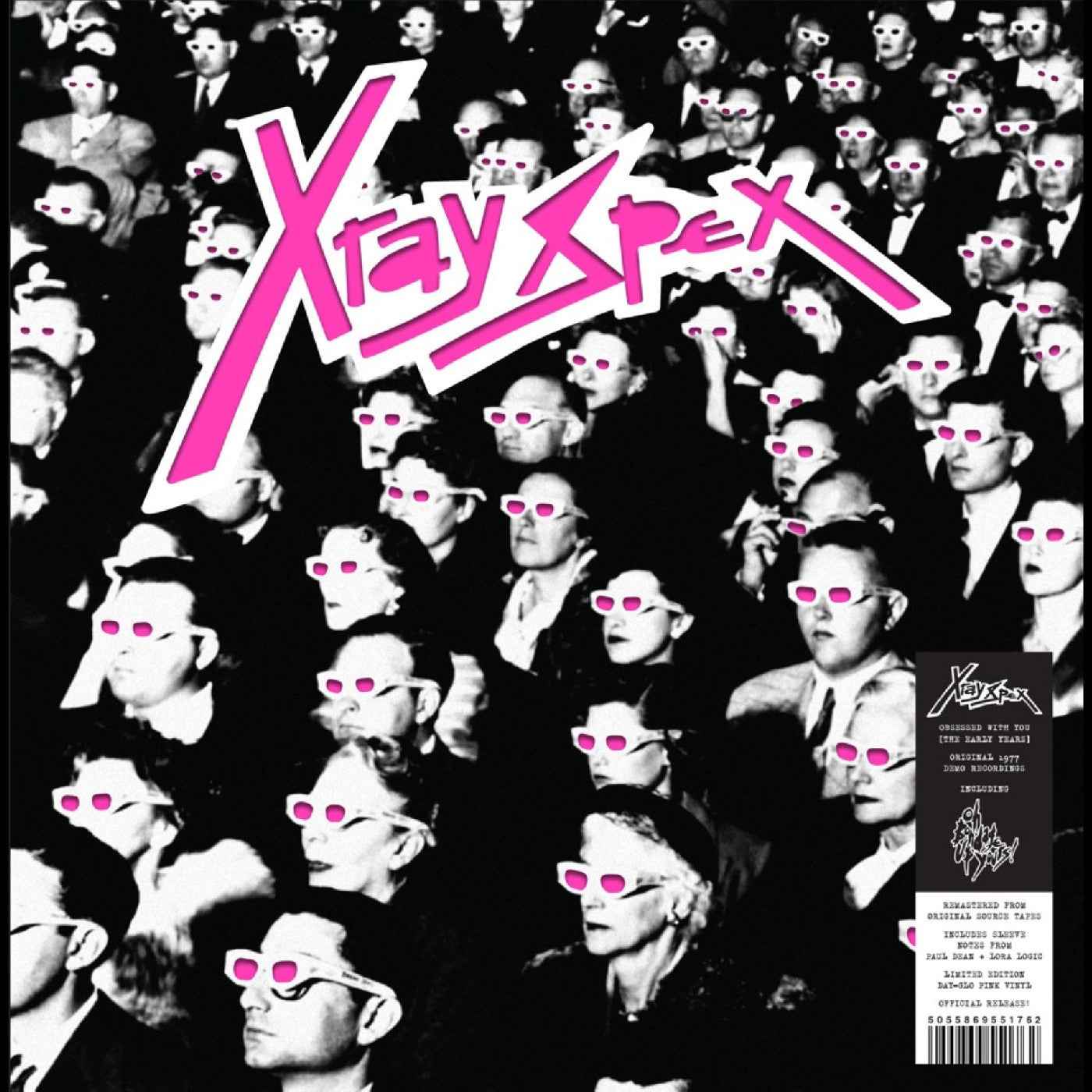 X-Ray Spex - Obsessed With You (The Early Years) (INDIE EXCLUSIVE, DAY-GLO PINK VINYL) Vinyl Record