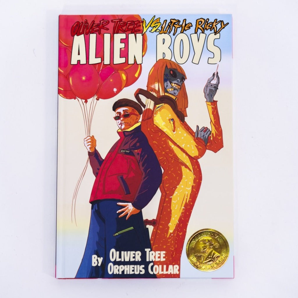 Oliver Tree vs. Little Ricky: ALIEN BOYS – Signed Deluxe Hardcover Graphic Novel