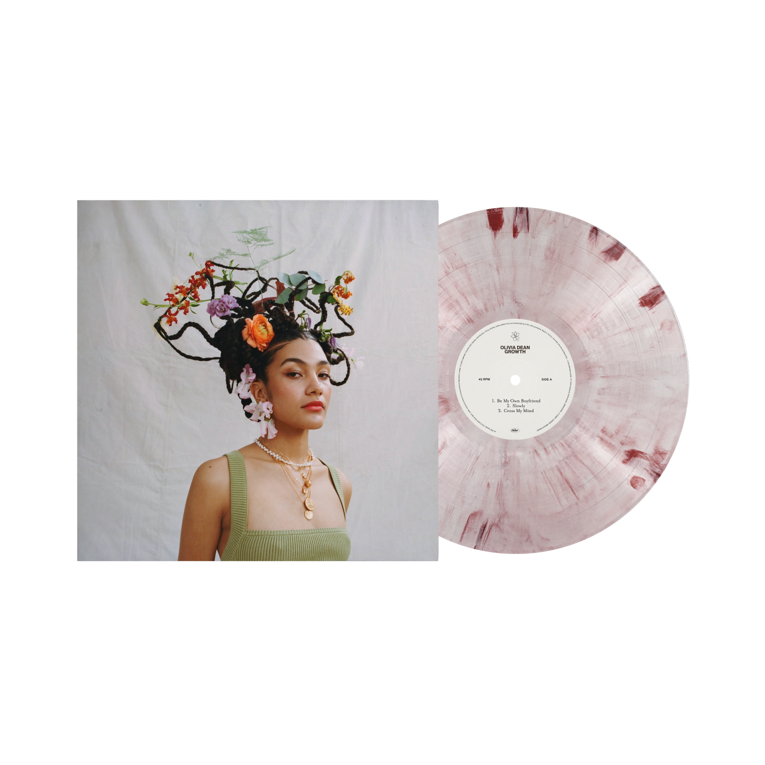 Olivia Dean - Growth (Indie Exclusive) [Pink Marble 10" Ep] Vinyl Record
