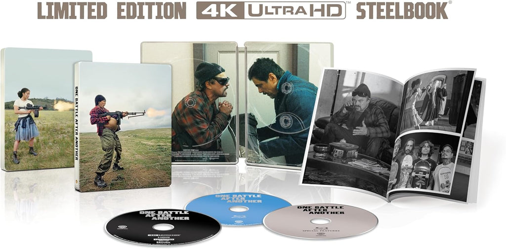 One Battle After Another - Limited Edition Steelbook (4K Ultra HD + Blu-ray)