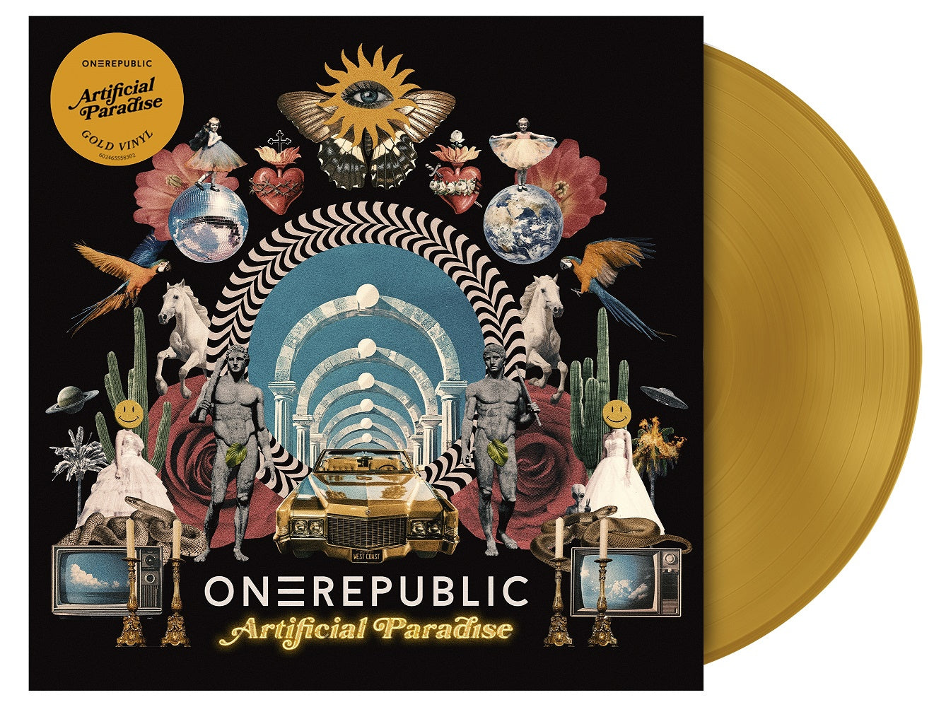 Artificial Paradise (Colored Vinyl, Gold) Vinyl Record