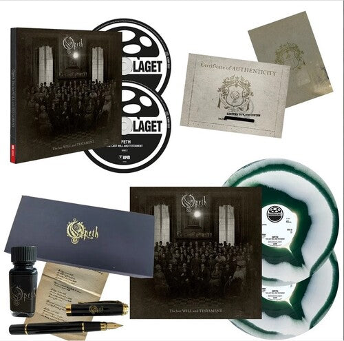 The Last Will And Testament (White & Dark Green Corona Vinyl + CD+Blu-ray Boxset) Vinyl Record