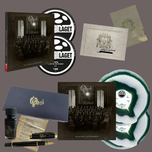 The Last Will And Testament (White & Dark Green Corona Vinyl + CD+Blu-ray Boxset) Vinyl Record