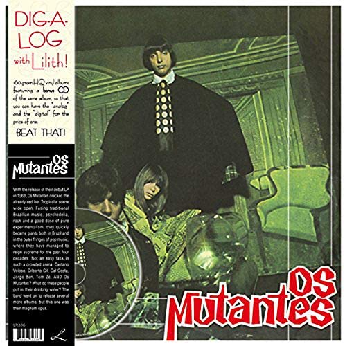 Os Mutantes (LP + CD) [Import] Vinyl Record