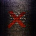 Red X Vinyl Record