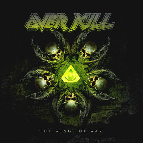 Overkill - The Wings of War (Limited Edition, Clear Vinyl W/ Crushed Black & Green Splatter Colored Vinyl, Gatefold LP Jacket, Reissue) (2 Lp's) Vinyl Record