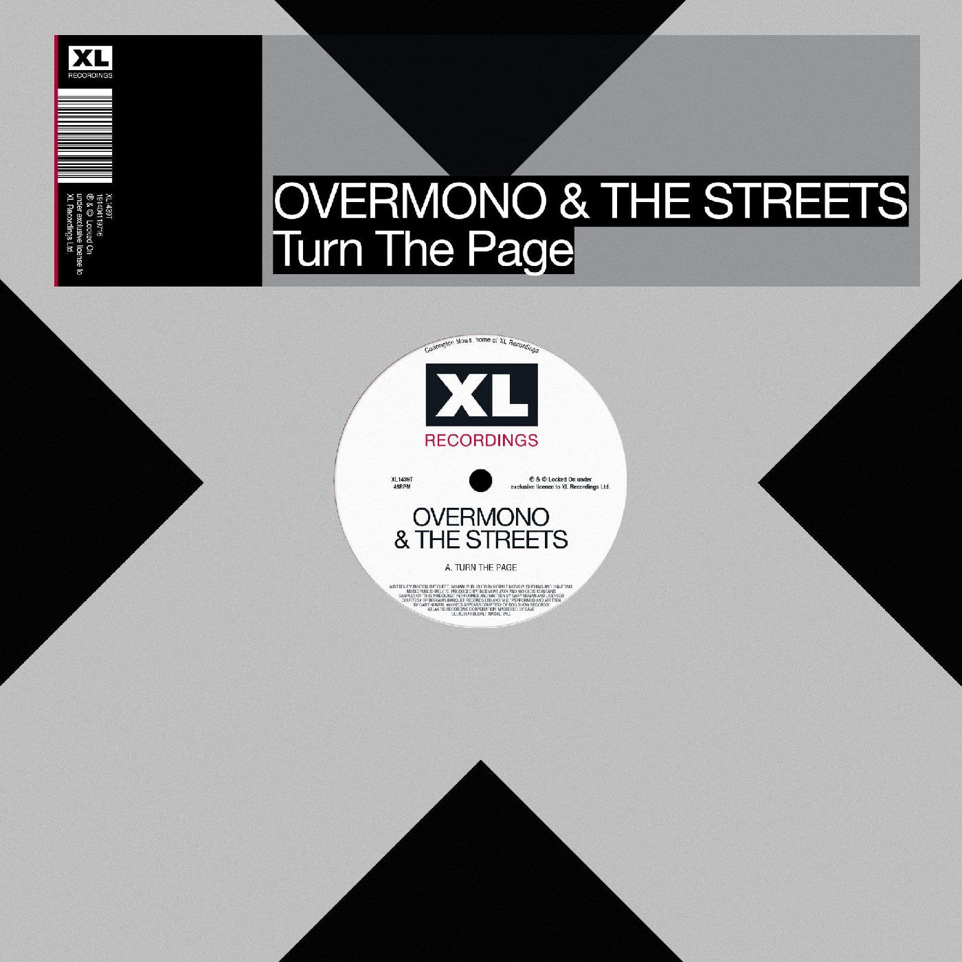 Overmono & The Streets - Turn The Page Vinyl Record