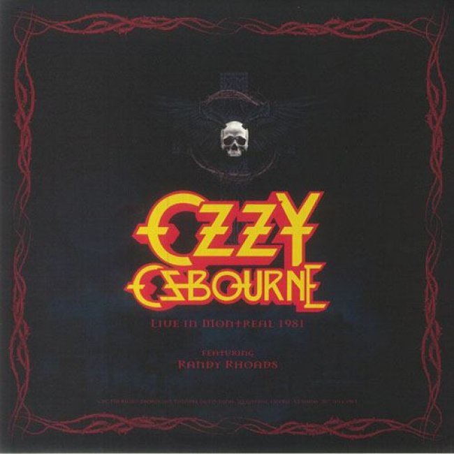 Ozzy Osbourne - Live In Montreal 1981 (Yellow Vinyl) Vinyl Record
