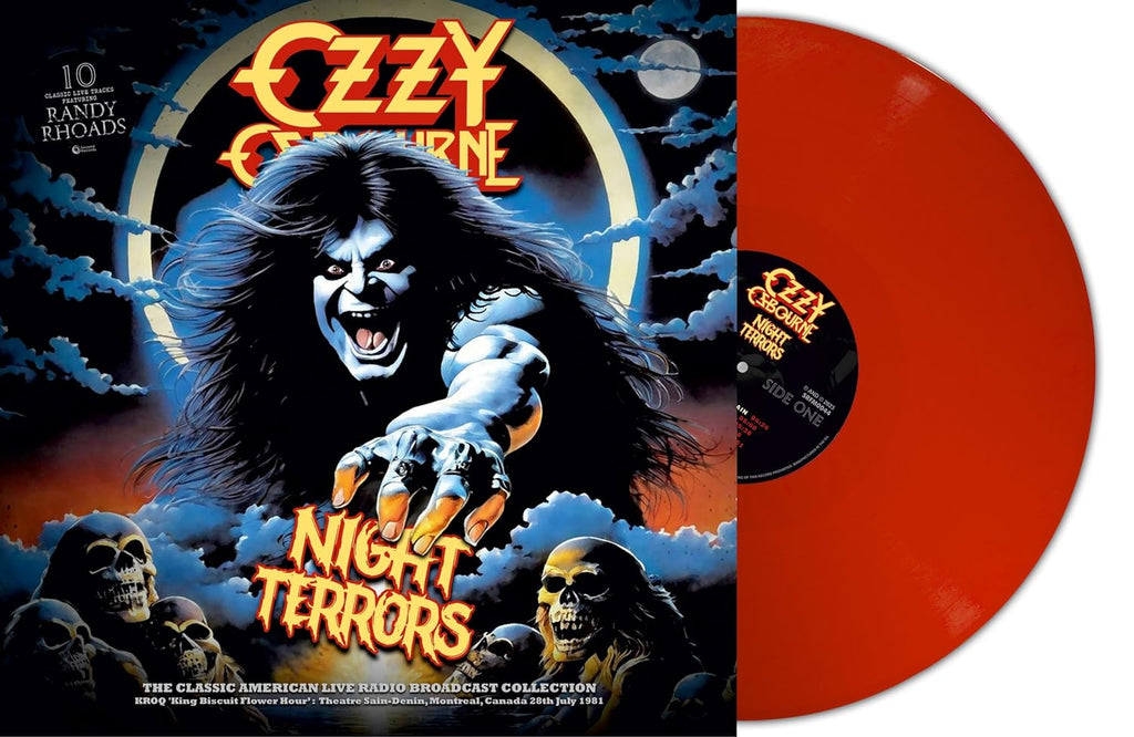Ozzy Osbourne Night Terrors (180 Gram Red Vinyl) [Import] Vinyl Record