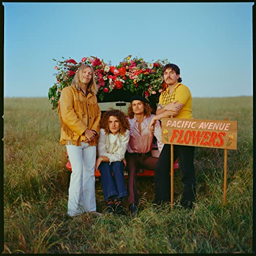 Pacific Avenue - Flowers (Limited Edition - White and Red Vinyl) [Vinyl] Vinyl Record