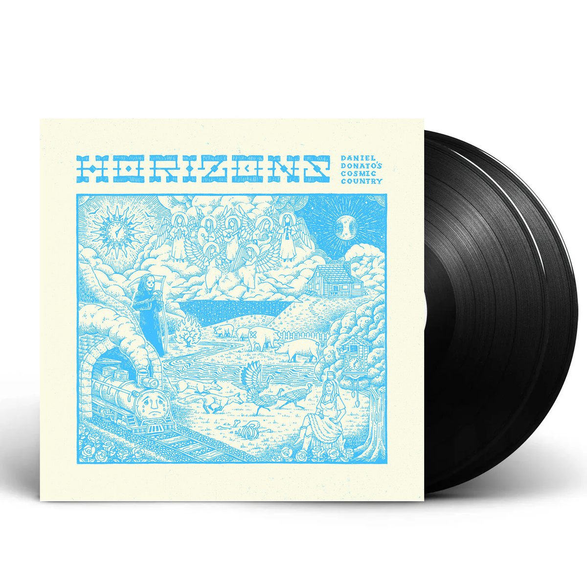 Daniel Donato – Horizons (Blue Clear 2-LP Vinyl) Vinyl Record