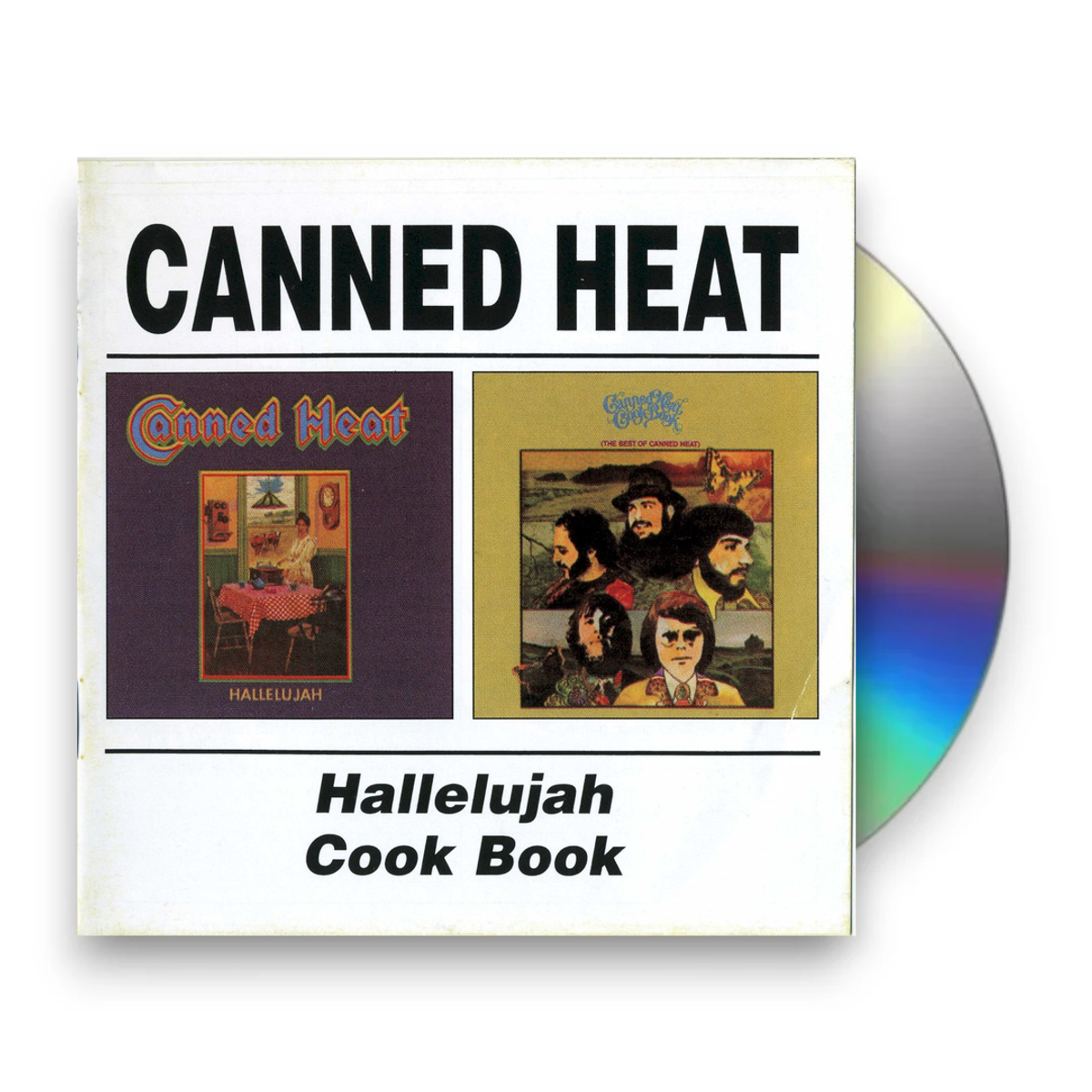 Canned Heat – Hallelujah/Cook Book Music CD