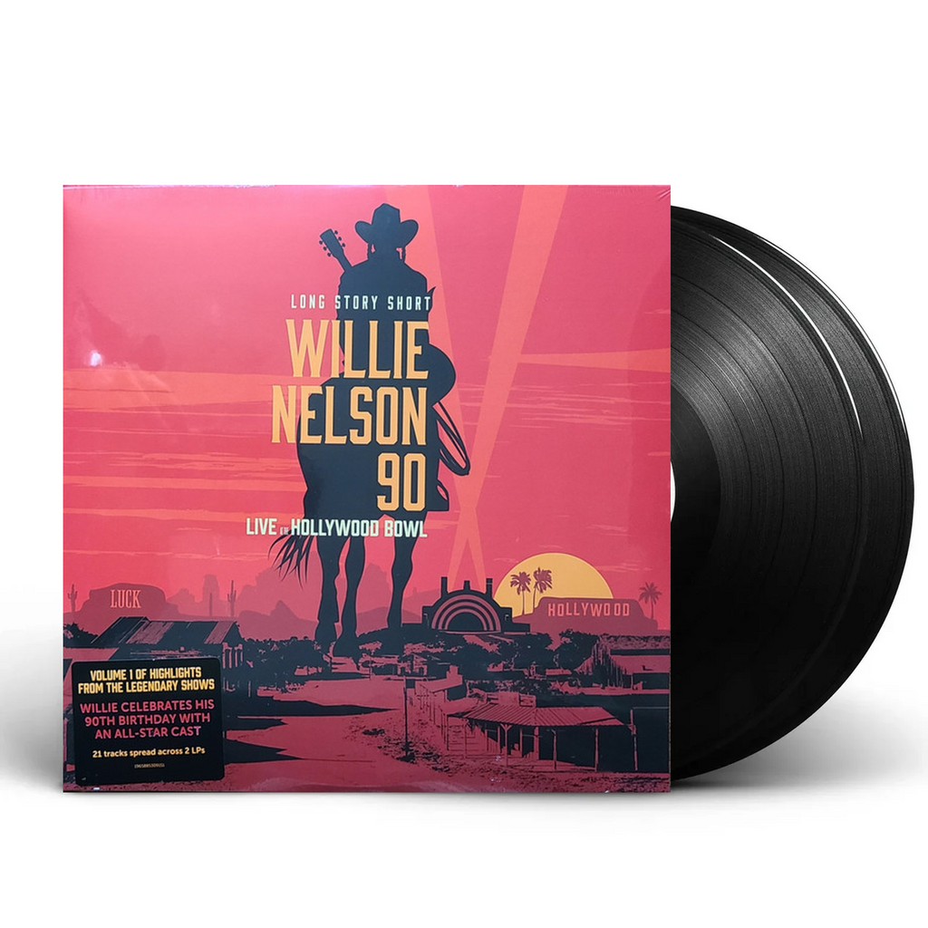 Willie Nelson – Long Story Short: Willie 90: Live At The Hollywood Bowl Vol. 1 (2-LP Vinyl) Vinyl Record