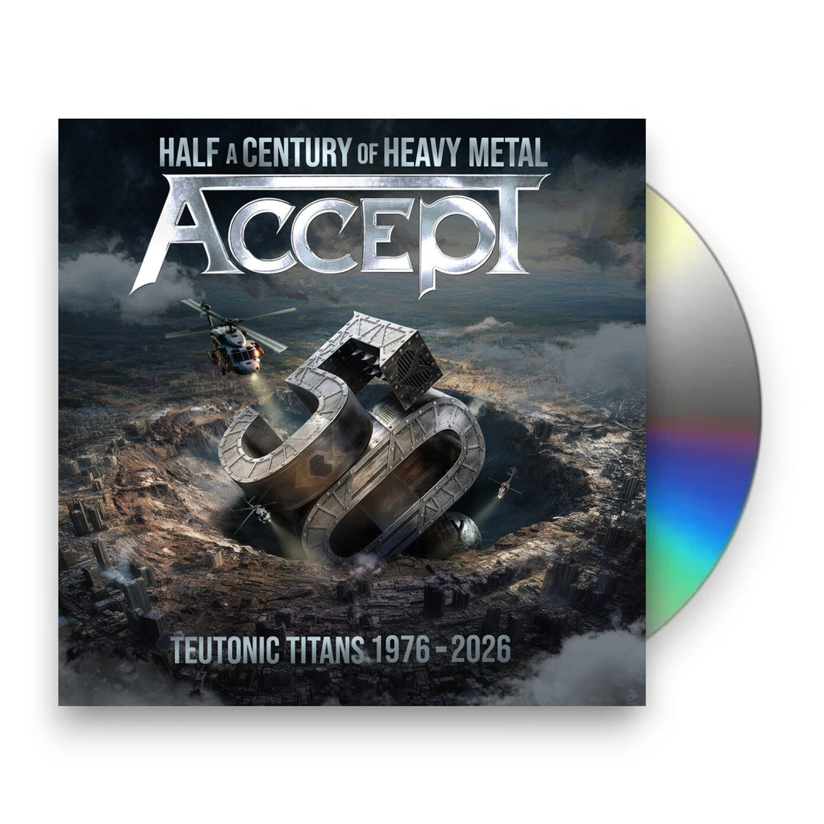 Accept – Teutonic Titans, 1976-2026 Music CD