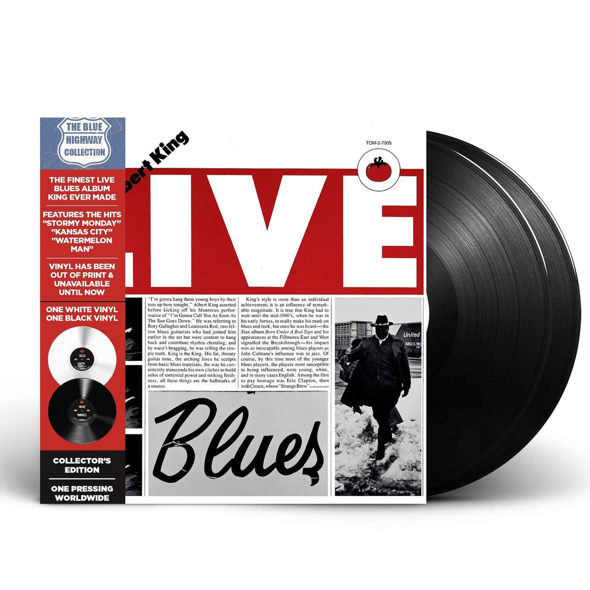 Albert King – Albert Live (2-LP Vinyl) Vinyl Record
