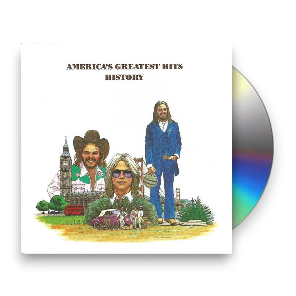 America – History-America's Greatest Hits Music CD