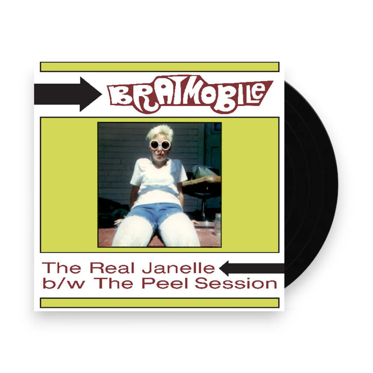 Bratmobile – Real Janelle & The Peel Session (LP Vinyl) Vinyl Record