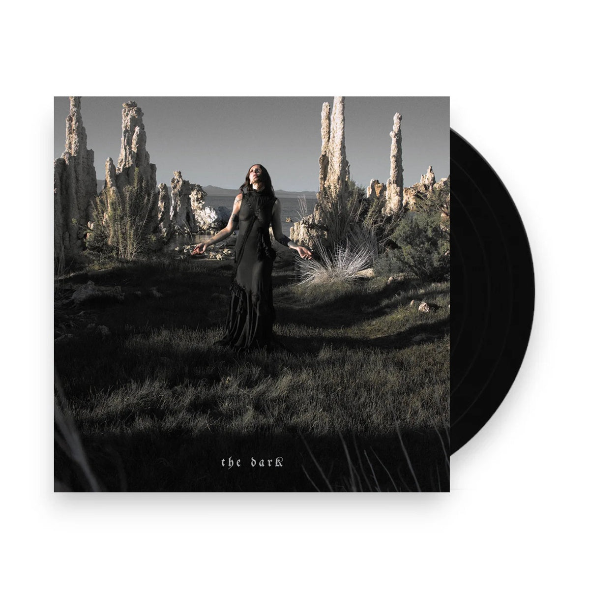 Chelsea Wolfe – The Dark (Signed Insert Translucent Dark Grass Green LP Vinyl) Vinyl Record
