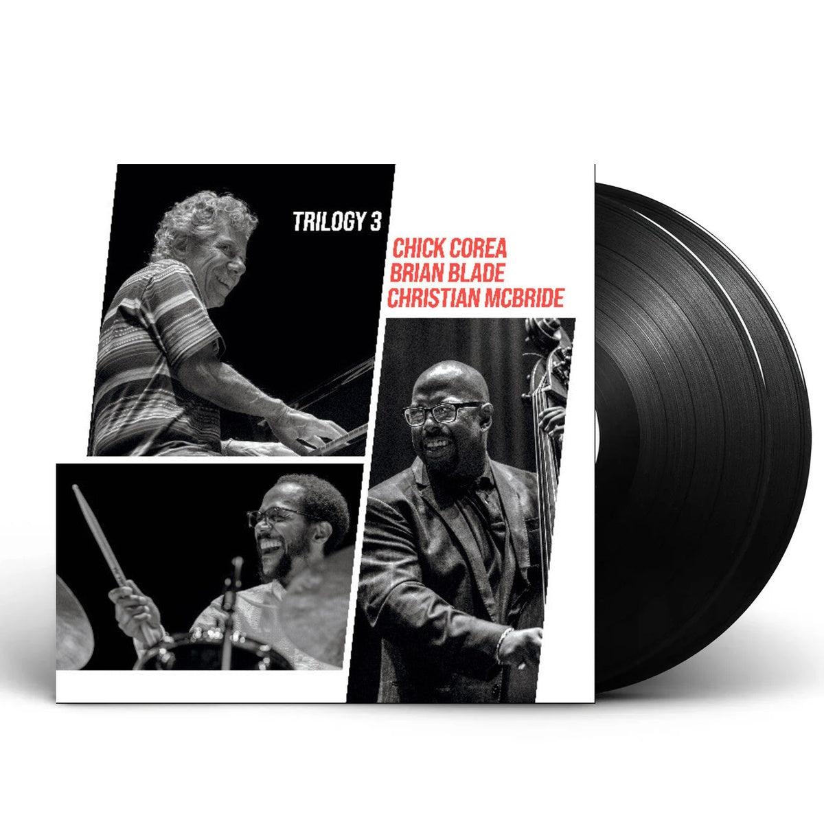 Chick Corea, Brian Blade, & Christian McBride – Trilogy 3 (2-LP Vinyl) Vinyl Record
