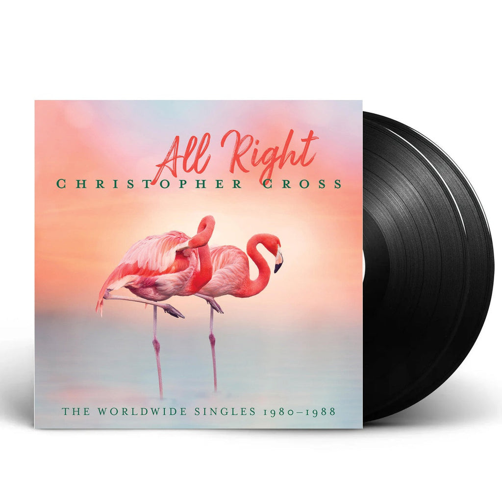 Christopher Cross – All Right: The Worldwide Singles, 1980-1988 (2-LP Pink & Green Vinyl) Vinyl Record