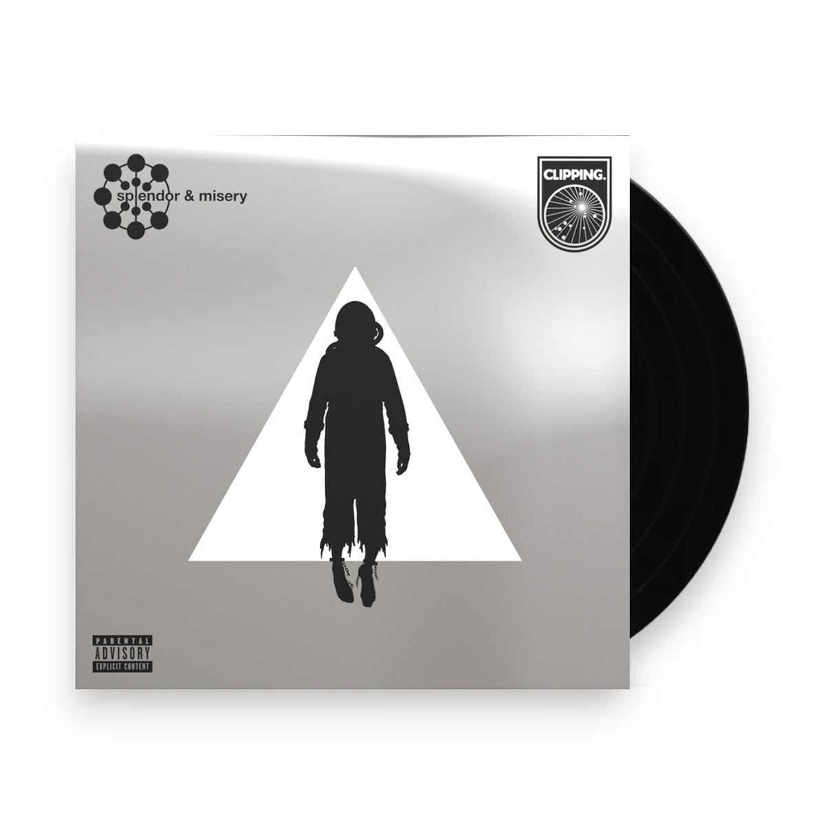 Clipping – Splendor & Misery (Silver LP Vinyl) Vinyl Record