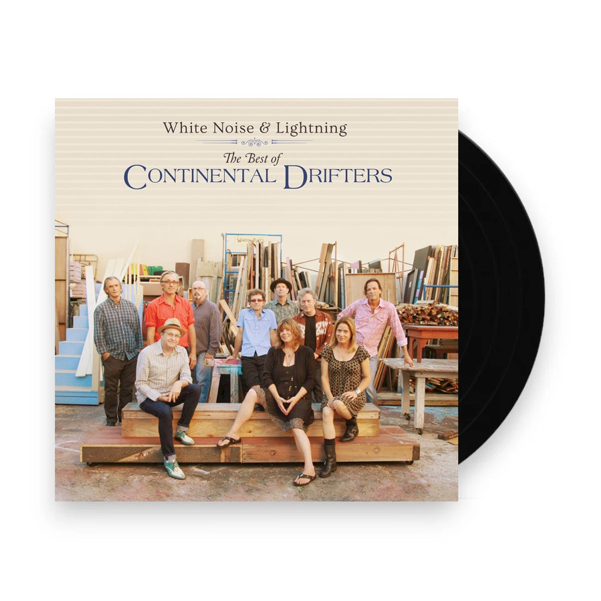 Continental Drifters – White Noise & Lightning (LP Vinyl) Vinyl Record