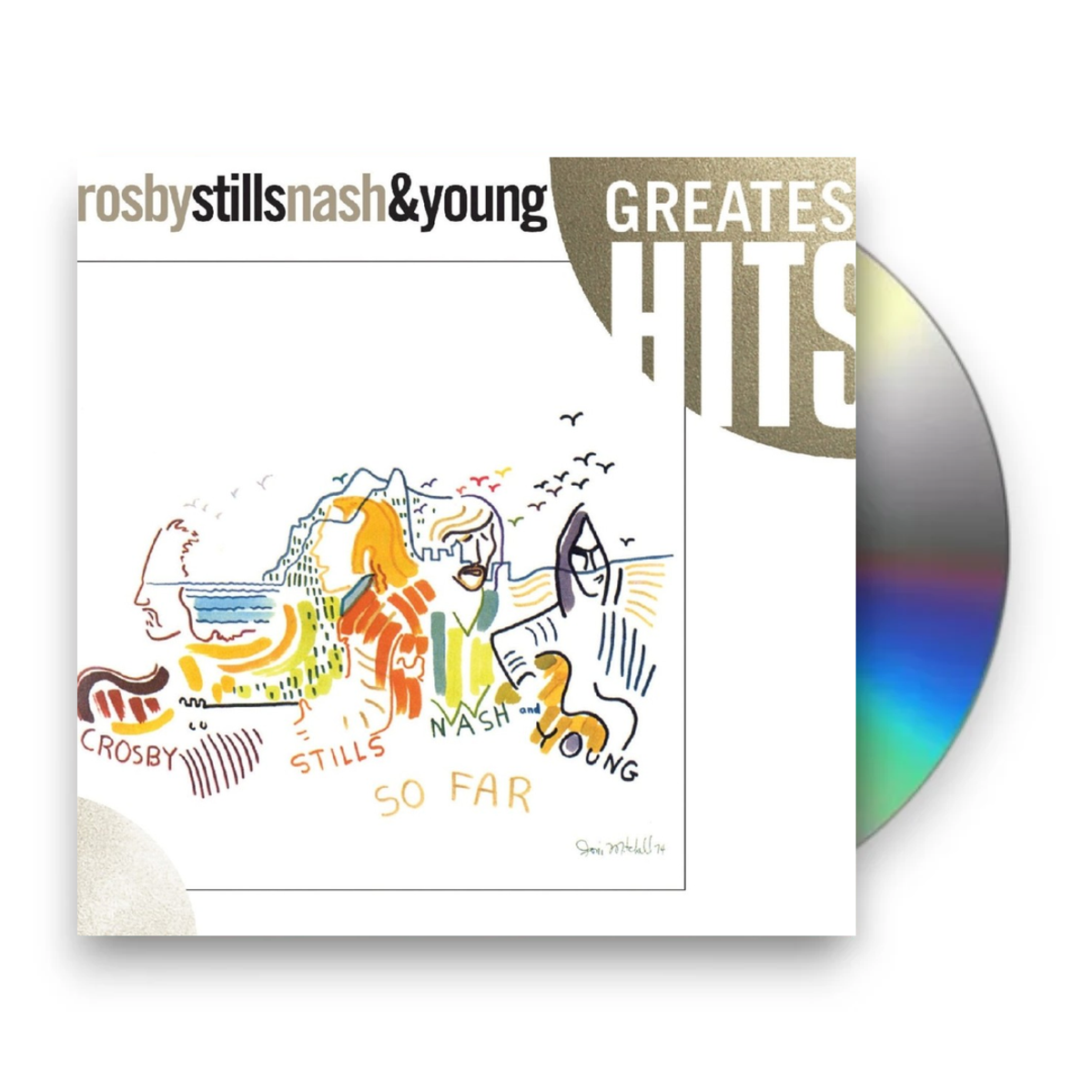 Crosby, Stills, Nash & Young – So Far Music CD