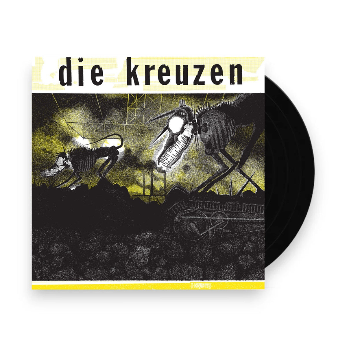 Die Kreuzen – Die Kreuzen (Yellow LP Vinyl) Vinyl Record