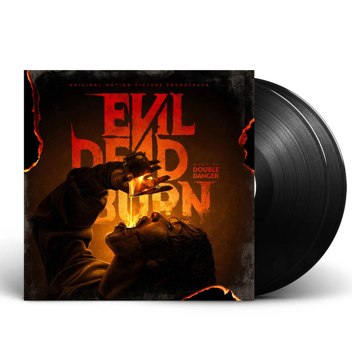 Double Danger – Evil Dead Burn: Original Motion Picture Soundtrack (Colored 2xLP Vinyl) Vinyl Record