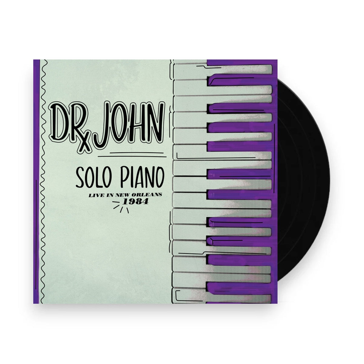 Dr. John – Solo Piano Live In New Orleans 1984 (LP Vinyl) Vinyl Record