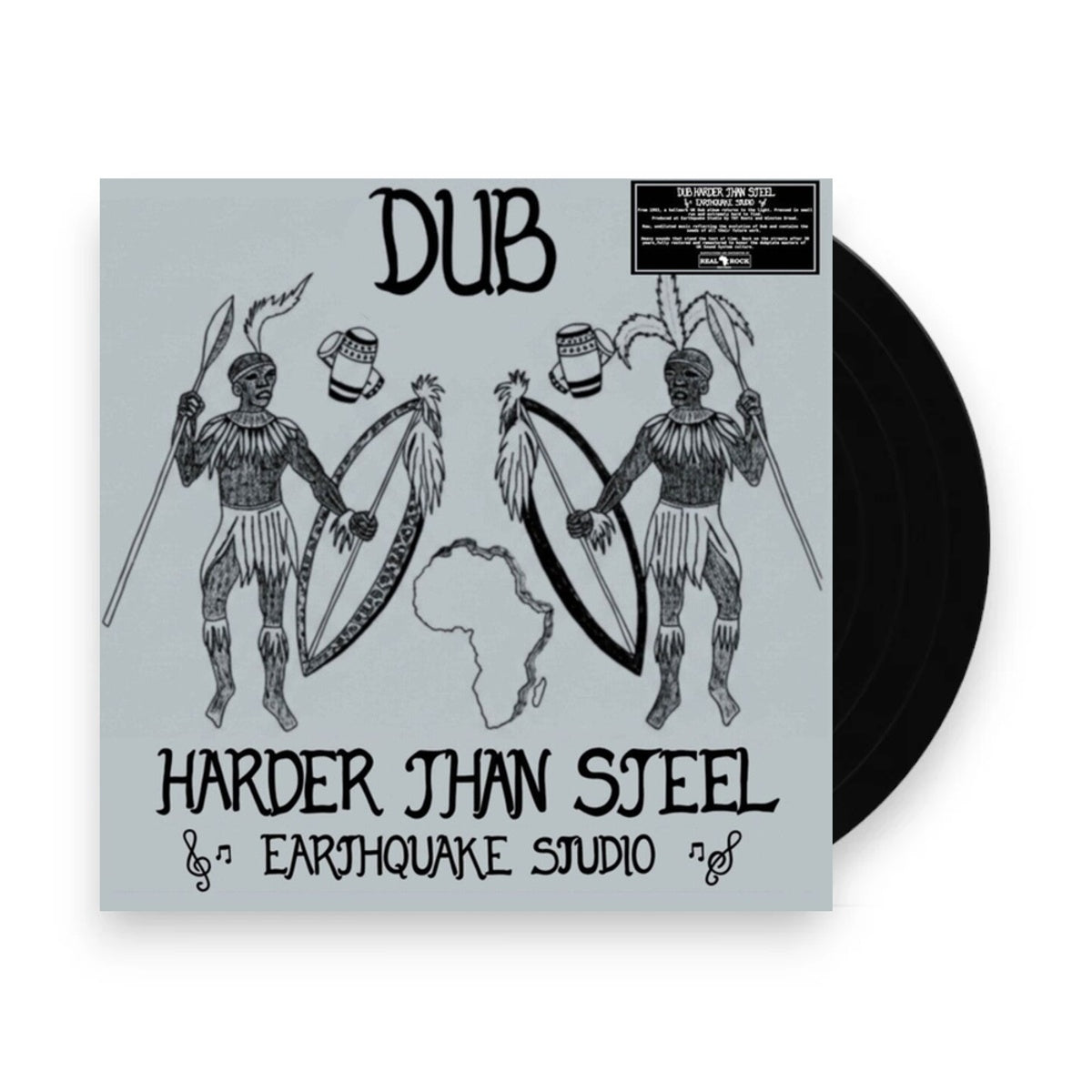 Earthquake Studio – Dub Harder Than Steel (LP Vinyl) Vinyl Record