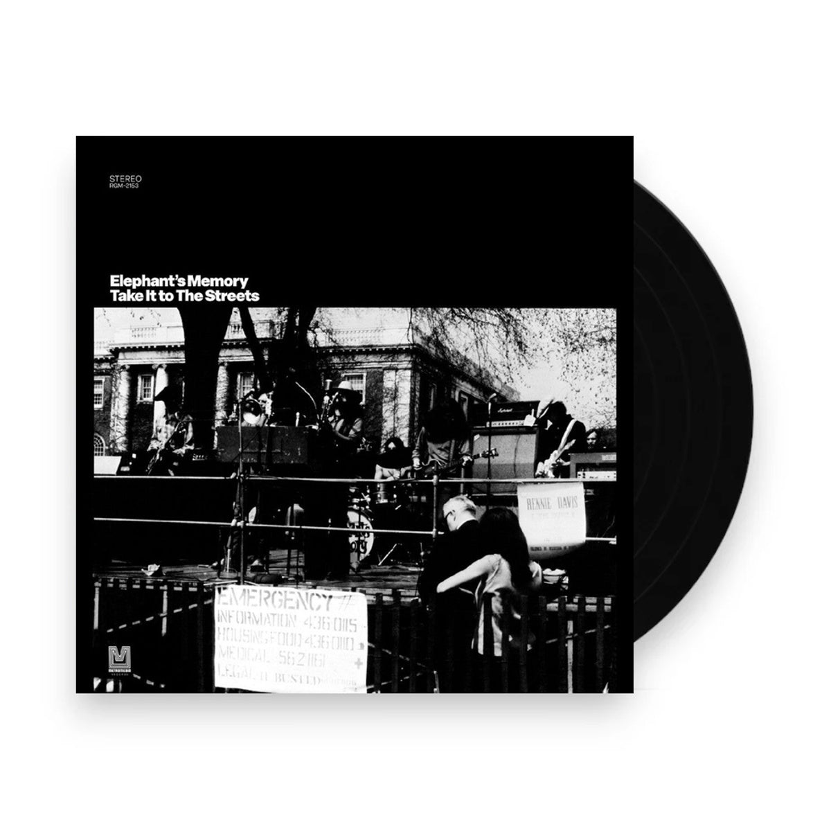 Elephant's Memory – Take It To The Streets (Black Swirl LP Vinyl) Vinyl Record