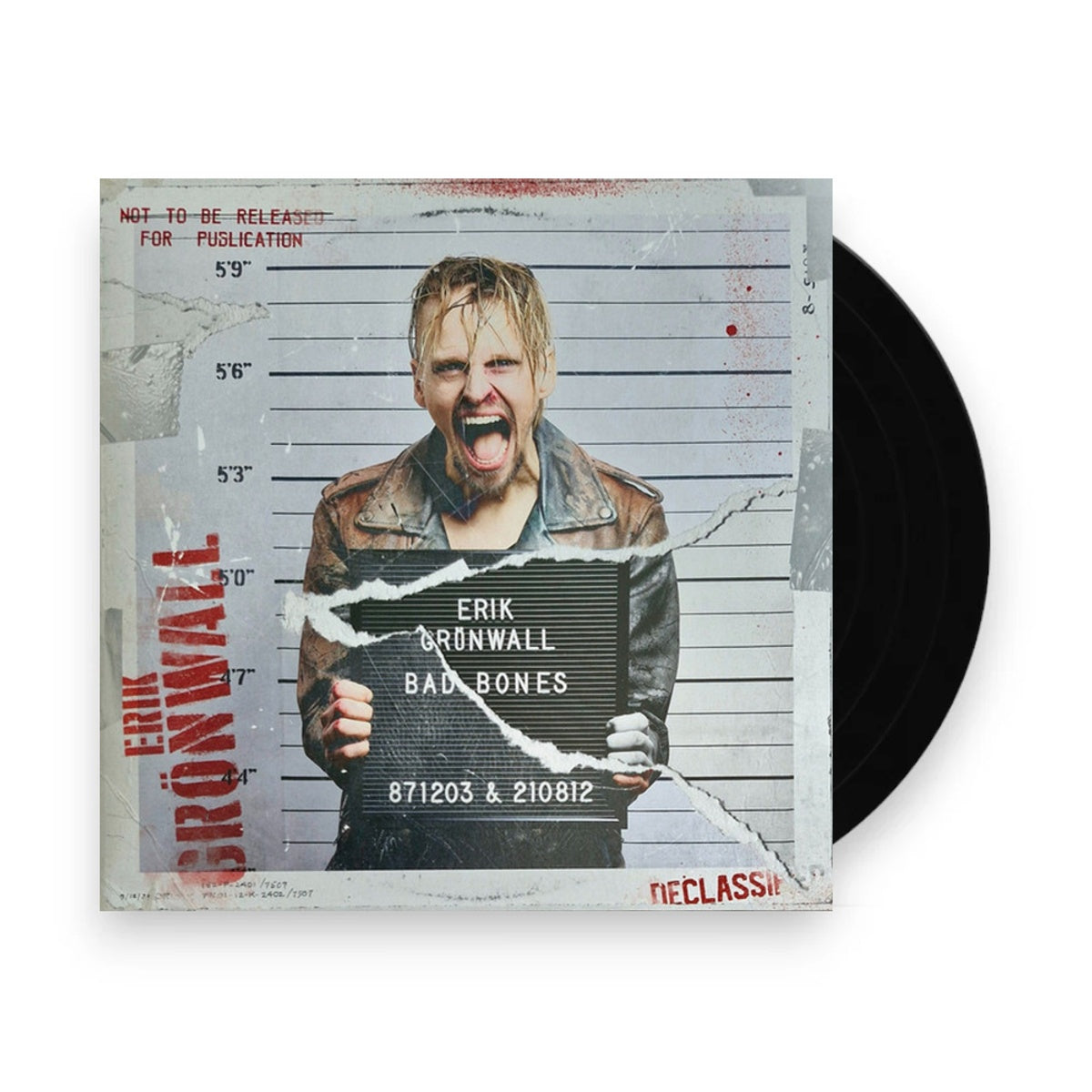 Erik Gronwall – Bad Bones (LP Vinyl) Vinyl Record