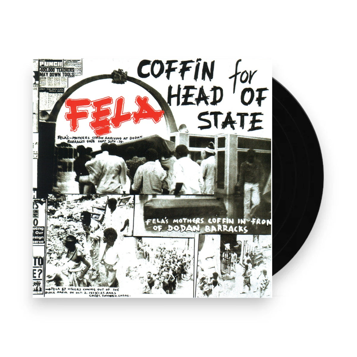 Fela Kuti – Coffin For Head Of State (LP Vinyl) Vinyl Record