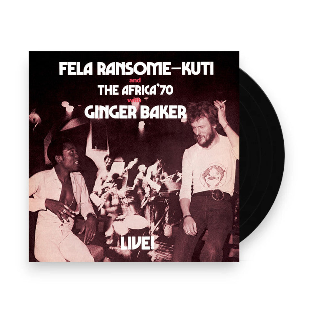 Fela Kuti – Fela Live With Ginger Baker (LP Vinyl) Vinyl Record