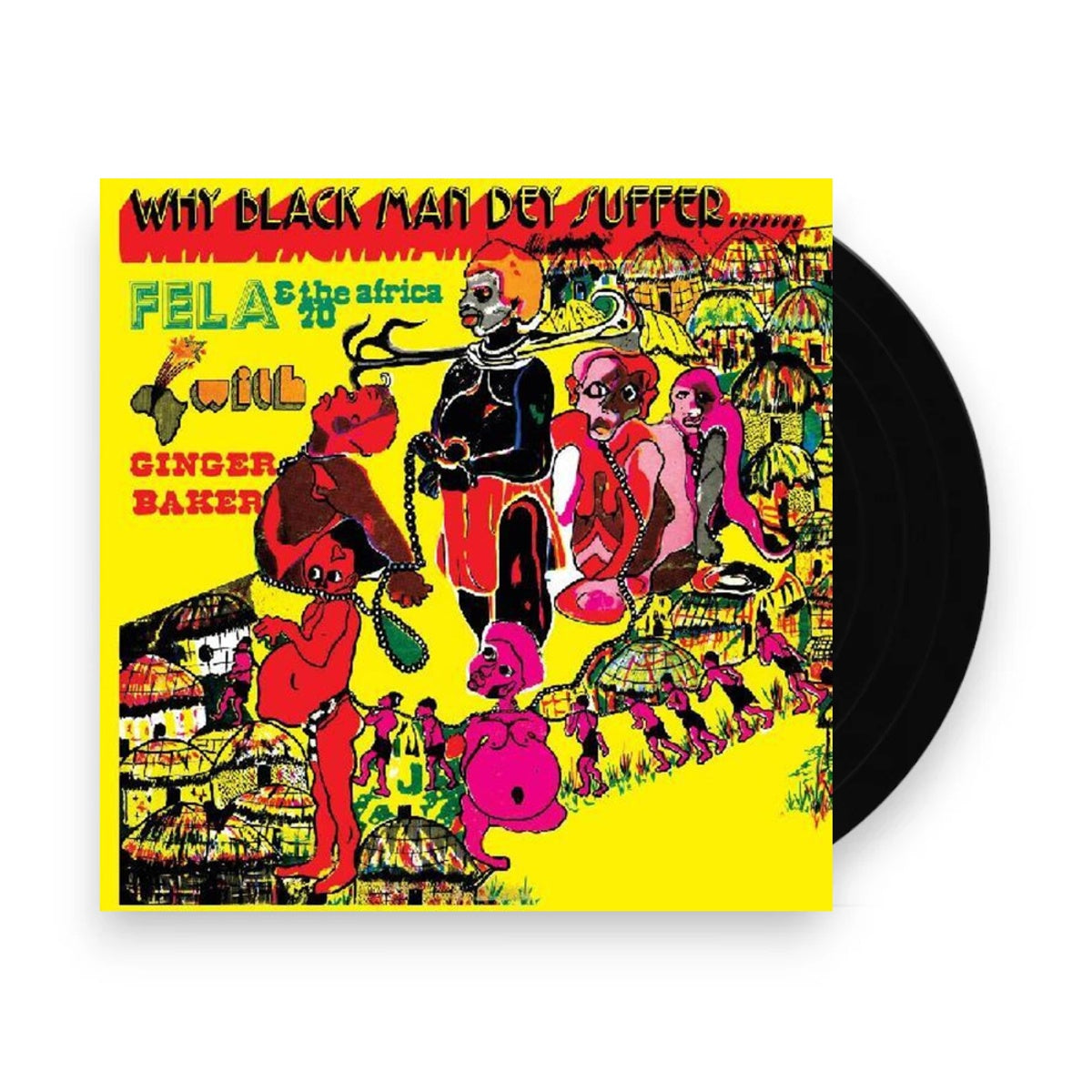 Fela Kuti – Why Black Men They Suffer (LP Vinyl) Vinyl Record