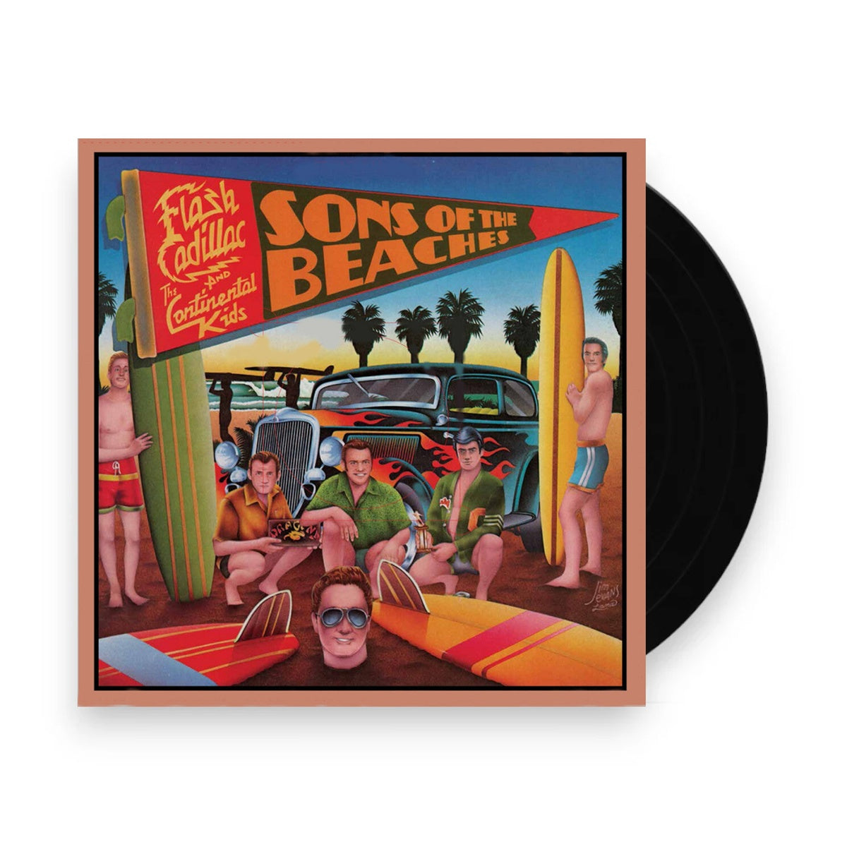 Flash Cadillac & the Continental Kids – Sons of the Beaches (LP Vinyl) Vinyl Record