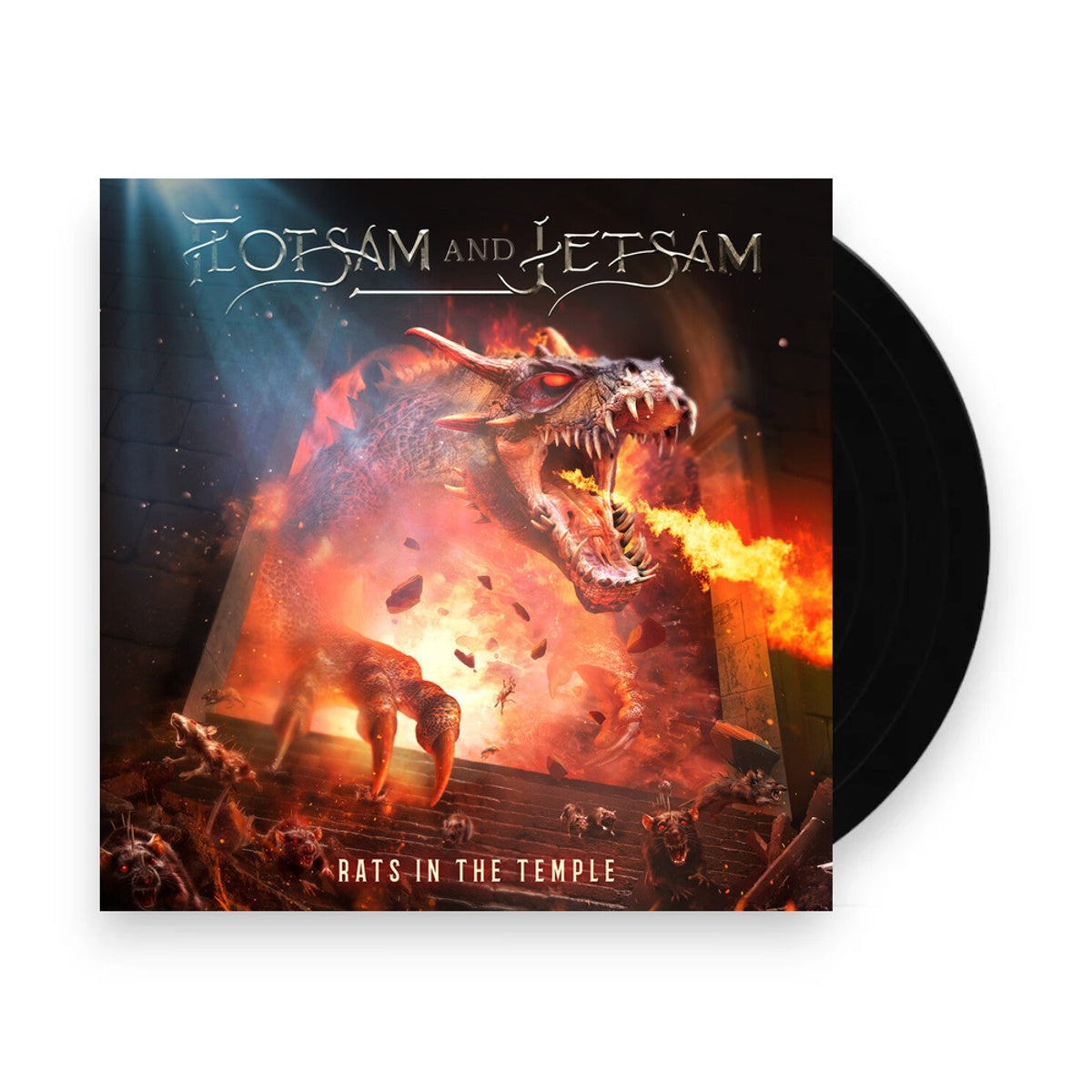 Flotsam and Jetsam – Rats In The Temple (LP Vinyl) Vinyl Record