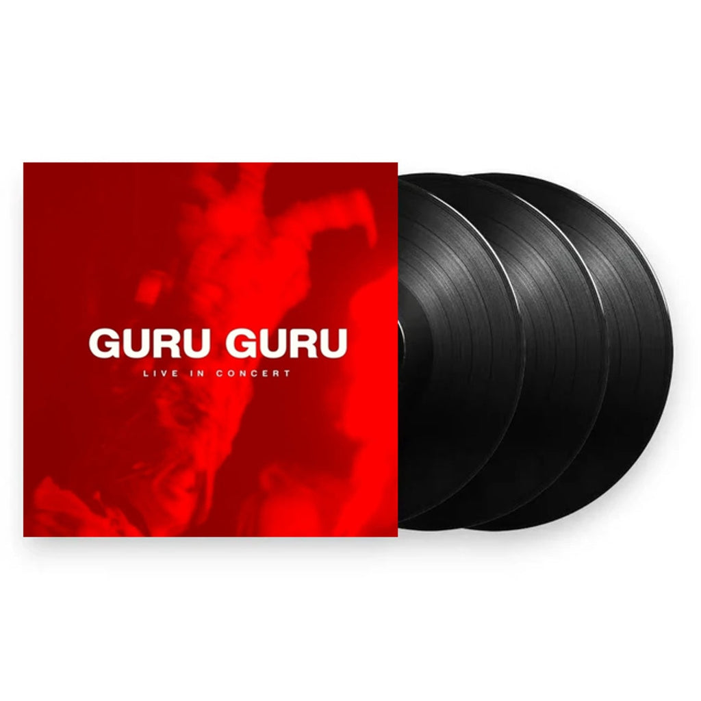 Guru Guru – Live in Concert (3-LP Vinyl) Vinyl Record