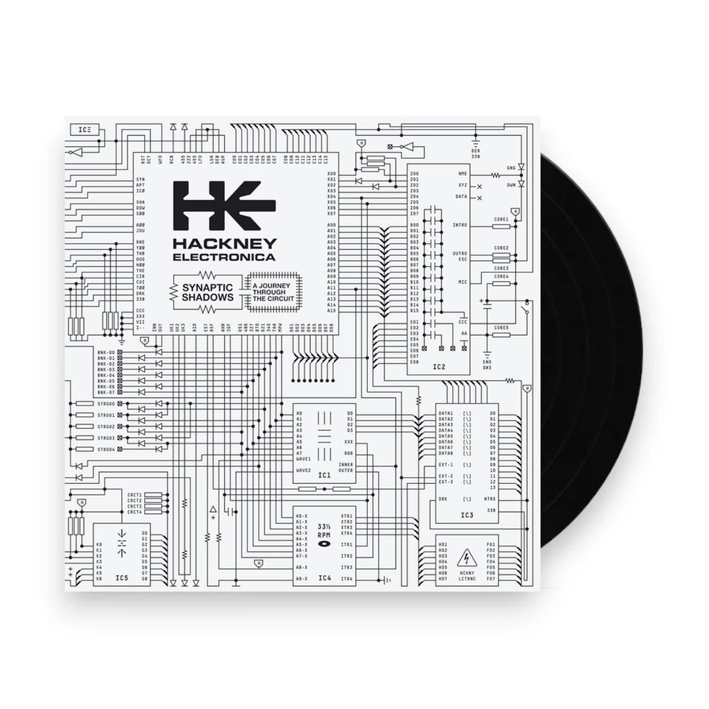 Hackney Electronica – Synaptic Shadows (12" Vinyl) Vinyl Record
