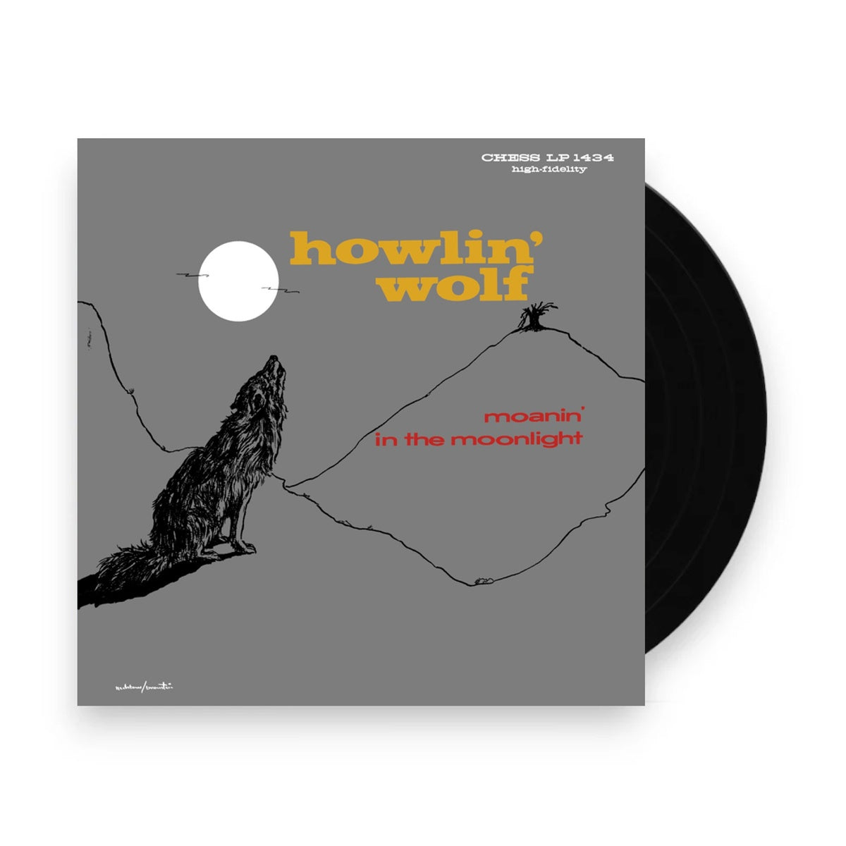 Howlin' Wolf – Moanin' In The Moonlight (LP Vinyl) Vinyl Record